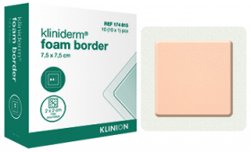 Kliniderm Foam silic.bord7,5x7,5cm/N5/40514828